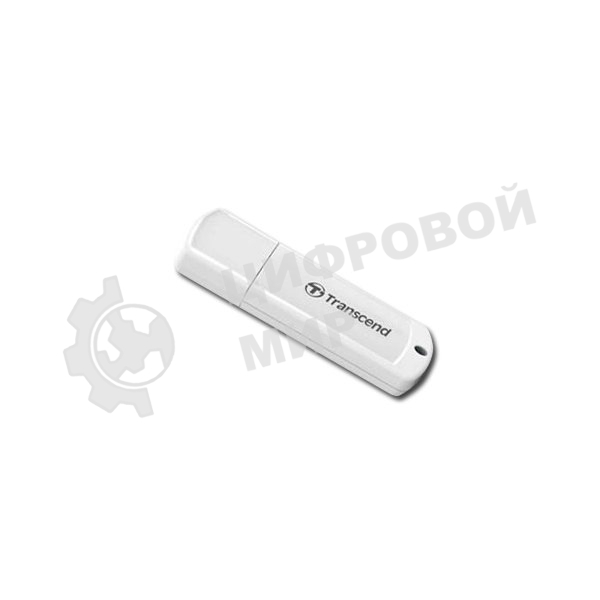 Флешка USB Transcend JetFlash 370 (TS64GJF370), 64Gb, USB 2.0, R/W 25/10, белый