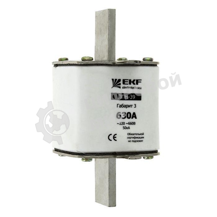 Вставка плавкая ППН-39 630А габарит 3 EKF fus-39/630