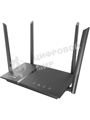 Роутер D-Link DIR-1260/RU/R1A, Wireless AC1200 2x2 MU-MIMO Dual-band Gigabit Router with 1 10/100/1000Base-T WAN port, 4 10/100/1000Base-T LAN ports and 1 USB port.802.11b/g/n/ac compatible, up to 300 Mbps