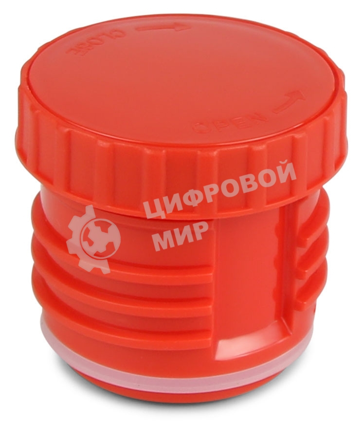 Термос Starwind 20-1000 1 л, серебристый/красный, картонная коробка