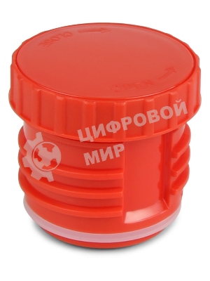 Термос Starwind 20-1000 1 л, серебристый/красный, картонная коробка