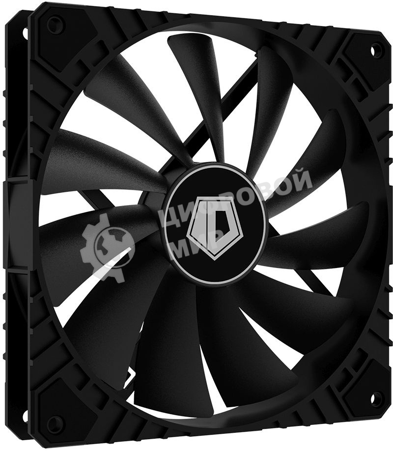 Вентилятор для корпуса ID-Cooling WF-14025-XT BLACK черный, 140 мм, 1600 об/мин, 32.6 дБ, 4 pin