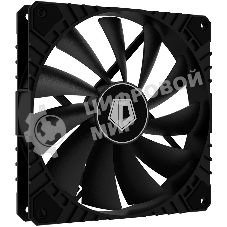 Вентилятор для корпуса ID-Cooling WF-14025-XT BLACK черный, 140 мм, 1600 об/мин, 32.6 дБ, 4 pin