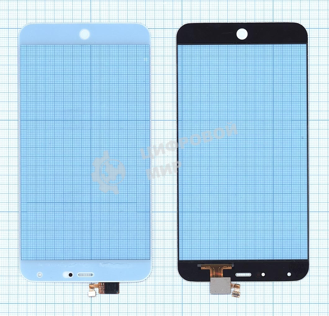 Сенсорное стекло (тачскрин) для Meizu MX4, белое