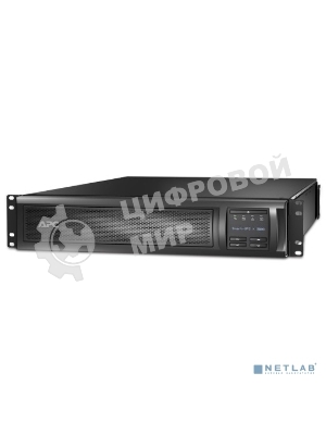Источник бесперебойного питания APC Smart-UPS X SMX3000RMHV2UNC 2700Вт 3000ВА черный