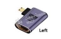 Переходник micro HDMI на HDMI влево