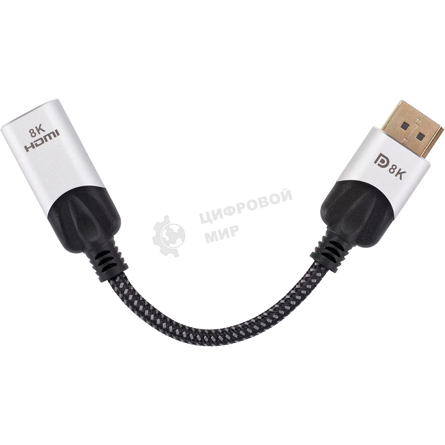 Адаптер DisplayPort(M) ---> HDMI(F) 0.15m 8K@60Hz VCOM