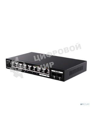Коммутатор сетевой Tenda TEM2010X Настольное исполнение 8x10Base-T/100Base-TX/1000Base-T 2xSFP+ 12 Вт TEM2010X