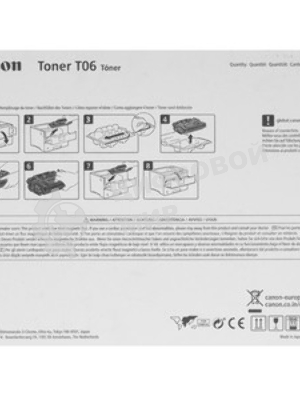 Картридж лазерный Canon T06 черный (20 500 стр.) для Canon IR1643s.