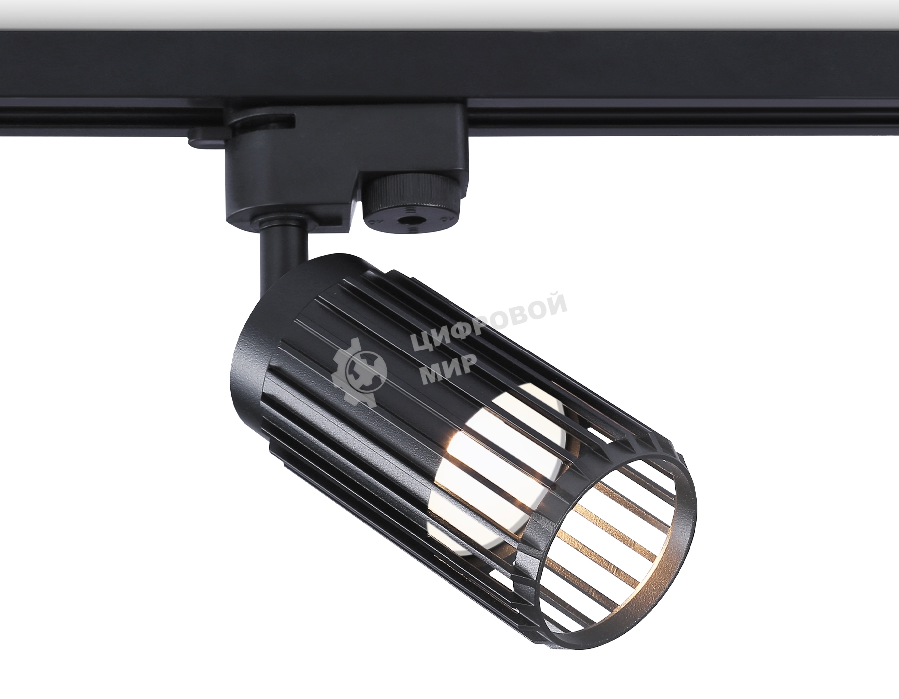 Трековый однофазный светильник Ambrella light GL5158 BK черный GU10 D60*120