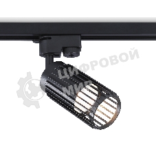 Трековый однофазный светильник Ambrella light GL5158 BK черный GU10 D60*120