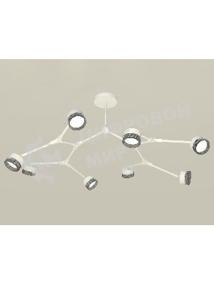 Светильник Ambrella light XB9059203/8 SWH/BK белый песок/тонированный GX53 (C9059, N8484)