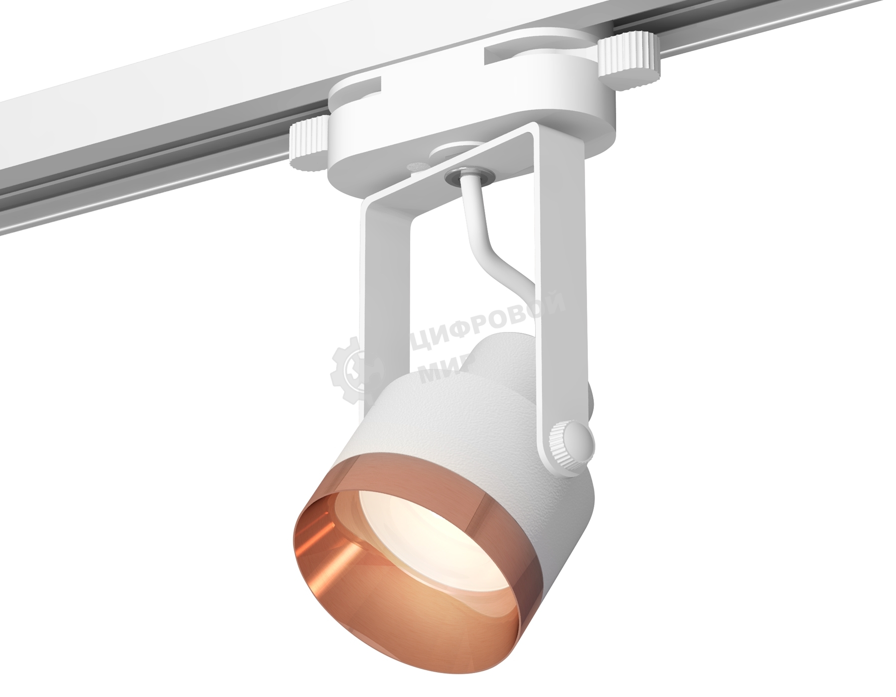 Светильник Ambrella light XT6601045 WH/PPG белый/золото розовое полированное MR16 GU10 (C6601, N6135)