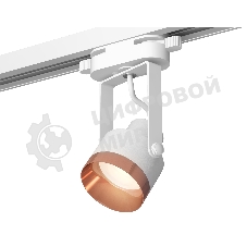 Светильник Ambrella light XT6601045 WH/PPG белый/золото розовое полированное MR16 GU10 (C6601, N6135)