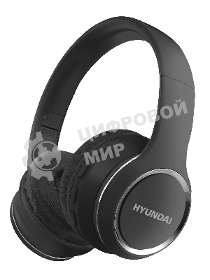 Гарнитура Hyundai H-HP103 черный, беспроводная, Bluetooth, до 6 ч