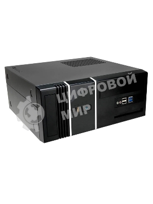 Компьютерный корпус INWIN BK623BL USB 3.0 (Micro-ATX, RB-S400BN1-0, 400W, 2xUSB 3.0, 2xUSB 2.0+Audio, черный)