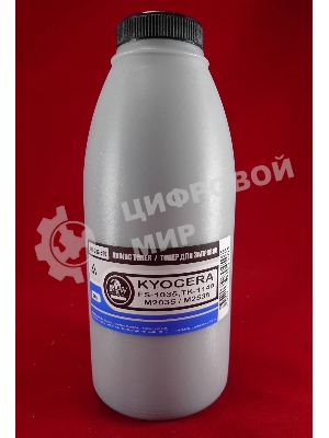 Тонер Kyocera TK-1140, FS-1035/1135MFP, M2035/M2535 (фл. 300г) B&W Premium (Tomoegawa) фас Россия