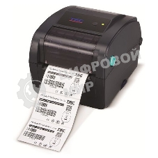 Принтер этикеток TSC TC200 прямая термопечать, 203 dpi, 152 мм/сек, Ethernet, RS-232, USB, черный