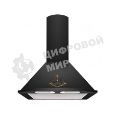 Вытяжка каминная Gefest ВО 1604 К83 черный, 60 см, 1000 куб. м/ч, 78 дБ