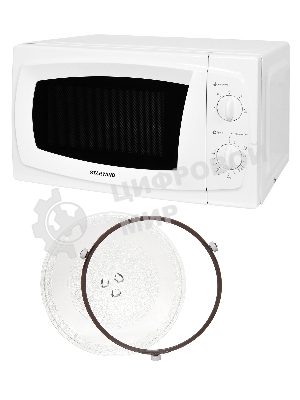 Микроволновая печь Starwind SWM5520 белый, 20 л, 700 Вт, переключатели - поворотный механизм