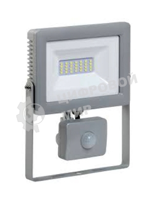 Прожектор IEK LPDO702-30-K03 СДО 07-30Д светодиодный серый с ДД IP44 IEK