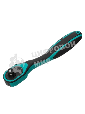 Ключ-трещотка Stels 1/2, 72 зуба, с быстрым сбросом, CrV, 2-х ком. рукоятка