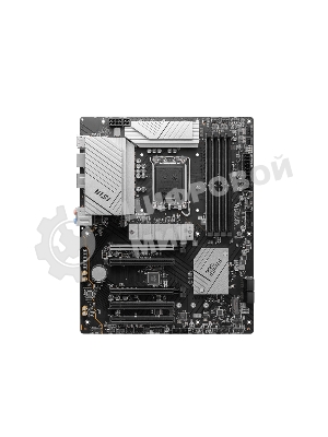 Материнская плата MSI PRO B760-P II, LGA 1700, Intel B760, 4xDDR5, 4xSATA, 2xM.2, 1xPCI-E 4.0 x16, 1xPCI-E 4.0 x4, 3xPCI-E 3.0 x1, 1xHDMI, 1xDP, 1xRJ45 2.5Gb, 1xUSB-C 3.2 Gen 2, 2xUSB-A 3.2 Gen 1, 2xUSB-A 2.0, 5x3.5мм, TOSLINK, 7.1, Standard-ATX