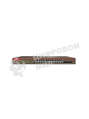 Коммутатор управляемый в стойку, 24*1Gbit RJ45, 4*SFP 10Gbit, console port IP-COM G5328X