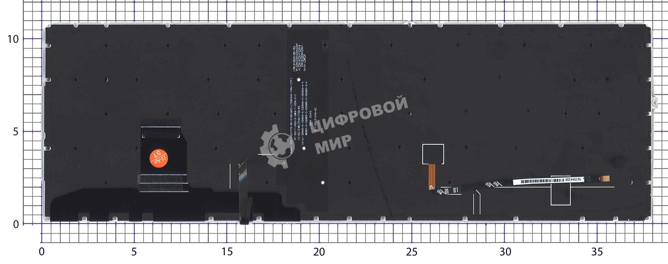 Клавиатура для ноутбука HP Elitebook 850 855 G7 G8 черная с подсветкой и указателем