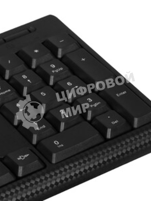 Комплект клавиатура+мышь Defender Line C-511 проводной, USB, 1000 DPI, чёрный