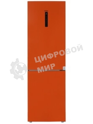 Холодильник Haier C2F636CORGU1 оранжевый двухкамерный 256/108 л морозилка снизу, No Frost