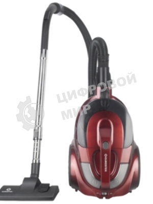 Пылесос Eurostek EVC-4514 красный, 500/2800 Вт, уборка сухая, пылесборник контейнер 3 л