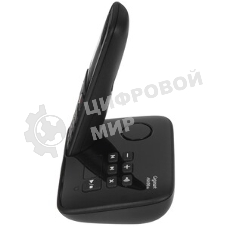 Радиотелефон Dect Gigaset AS690A DUO черный (труб. в компл.:2шт) автооветчик АОН