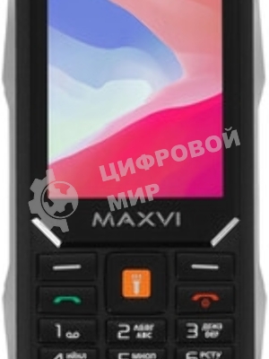 Мобильный телефон Maxvi Р110 черный