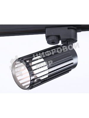 Трековый однофазный светильник Ambrella light GL5158 BK черный GU10 D60*120