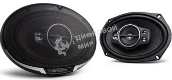 Колонки автомобильные Kenwood KFC-PS6976 550Вт 88дБ 4Ом 16x23см (6x9дюйм) (ком.:2кол.) коаксиальные трехполосные