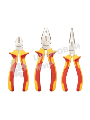 Набор диэлектрического инструмента Rexant RI-02, 11 предметов, до 1000 В, тканевый пенал