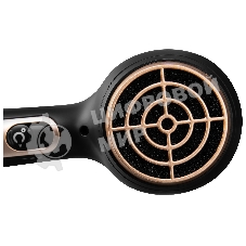 Фен Hyundai H-HD0767 черный, 2000 Вт, ионизация