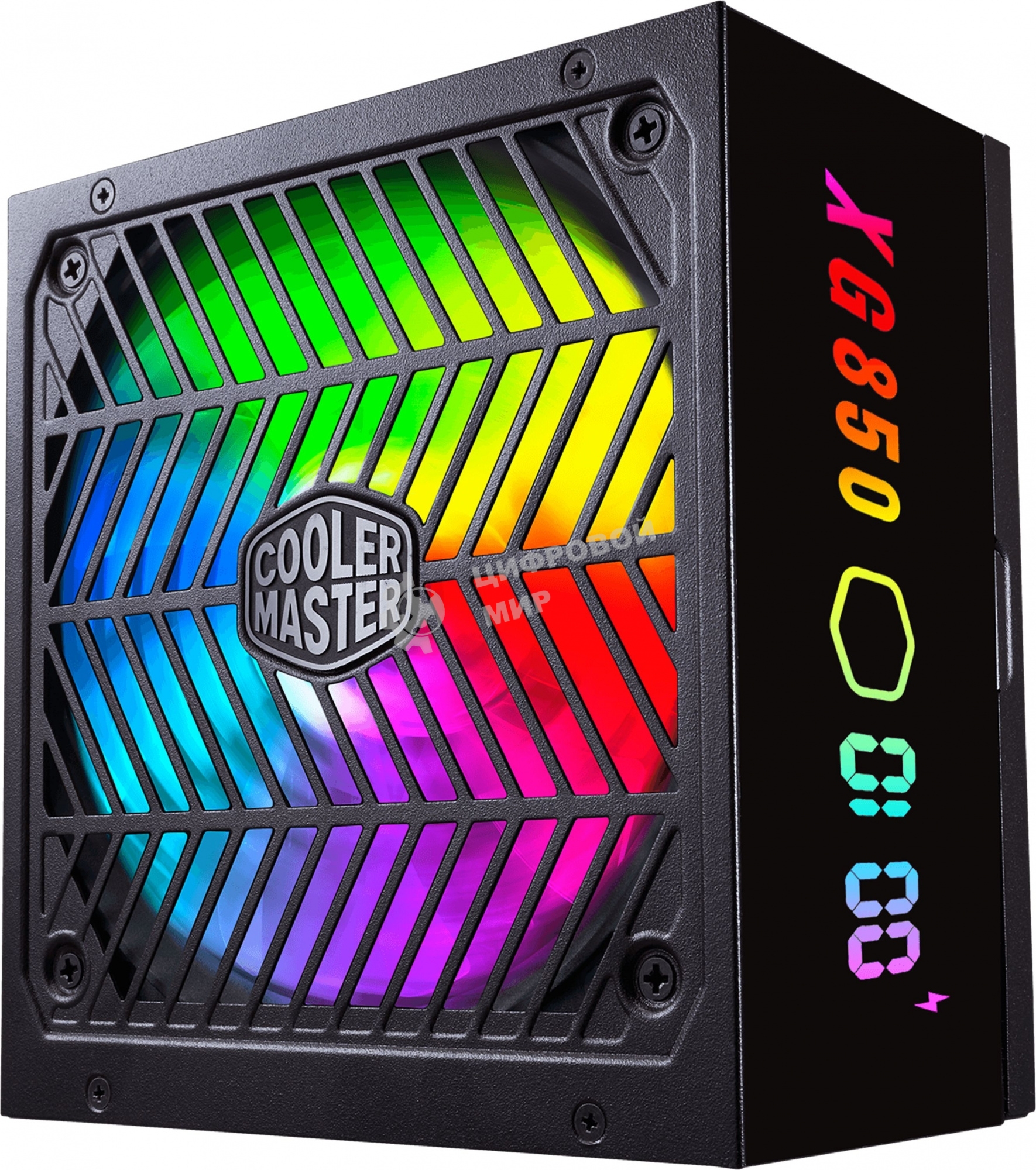 Блок питания Cooler Master XG850, 850Вт, 80 PLUS Platinum, 135мм, модульный, черный