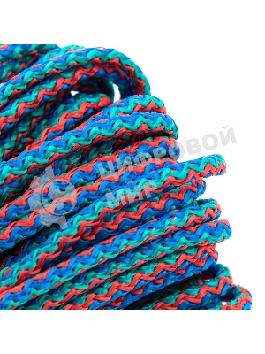 Шнур бельевой HomePalisad полипропиленовый с сердечником, 5 мм L 20 м, цветной