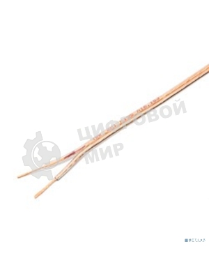 Акустический кабель Cablexpert CC-TC2x1,0-10M, прозрачный, 10 м, бухта