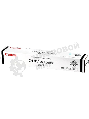 Картридж лазерный Canon C-EXV14 (0384B006) черный (8300 стр.) для Canon iR2016/2018/2020/2022/2025/2030/2318/2320 (1 туба 460 гр.)