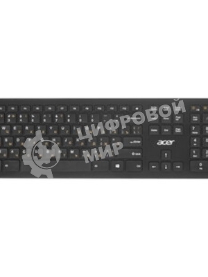 Клавиатура беспроводная Acer OKR010, USB, Радиоканал, черный