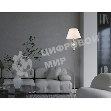 Светильник Ambrella light LH75265 SN/FR сатин никель/белый матовый E27 max 60W D360*1560