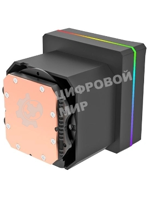 Система водяного охлаждения Thermaltake TH360-S V3 ARGB Soc-AM5/AM4/1200/1700/1851 черный 4-pin 37.8dB Al LCD 365W Ret (CL-W470-PL12SW-A)