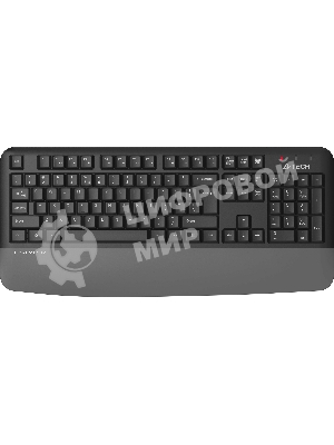 Клавиатура A4Tech FGK20 серый USB беспроводная Multimedia (подставка для запястий)