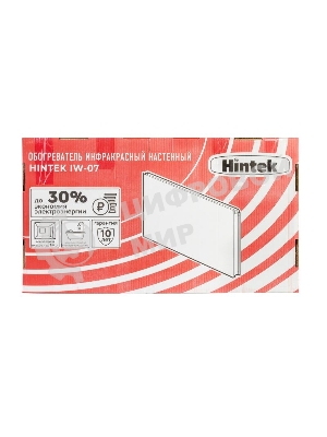 Обогреватель инфракрасный HINTEK IW-07, белый, 700 Вт, 7 м2 04.07.01.214383