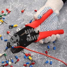 Кримпер PROconnect HT-336 N для обжима изолированных и неизолированных гильз 1.5-10.0 мм²