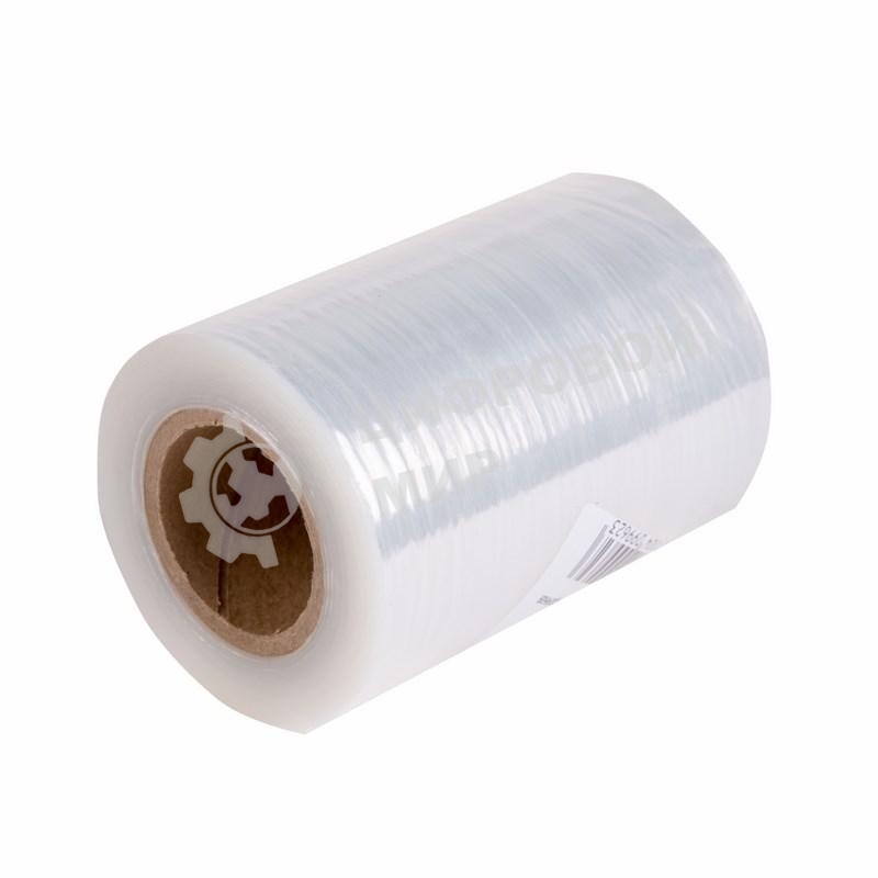 Стретч-пленка 100 мм х 20 мкм, вес 0,23 кг, прозрачная (первичное сырье)