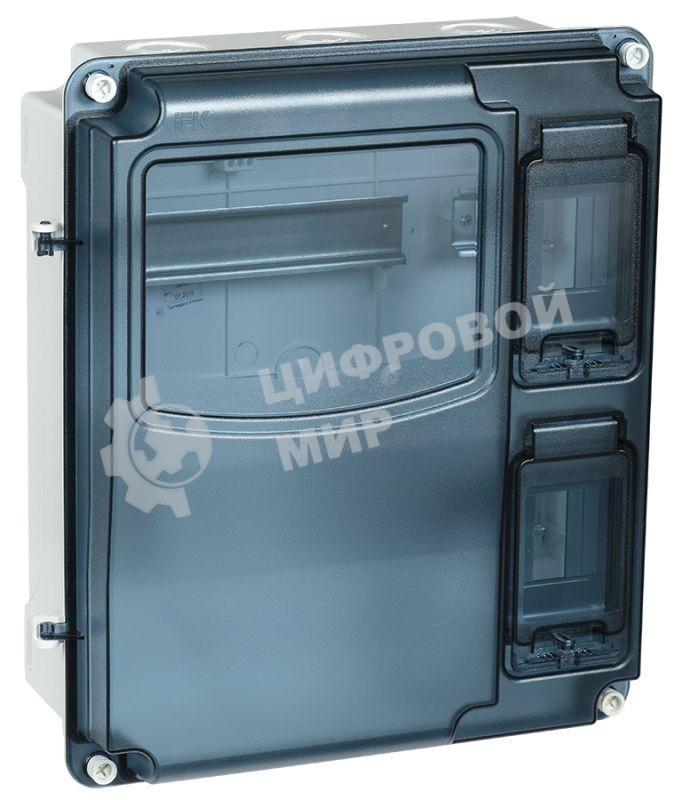 Корпус пластиковый ЩУРн-П 3/6 IP66 PC LIGHT IEK MSP3-N-06-66-L